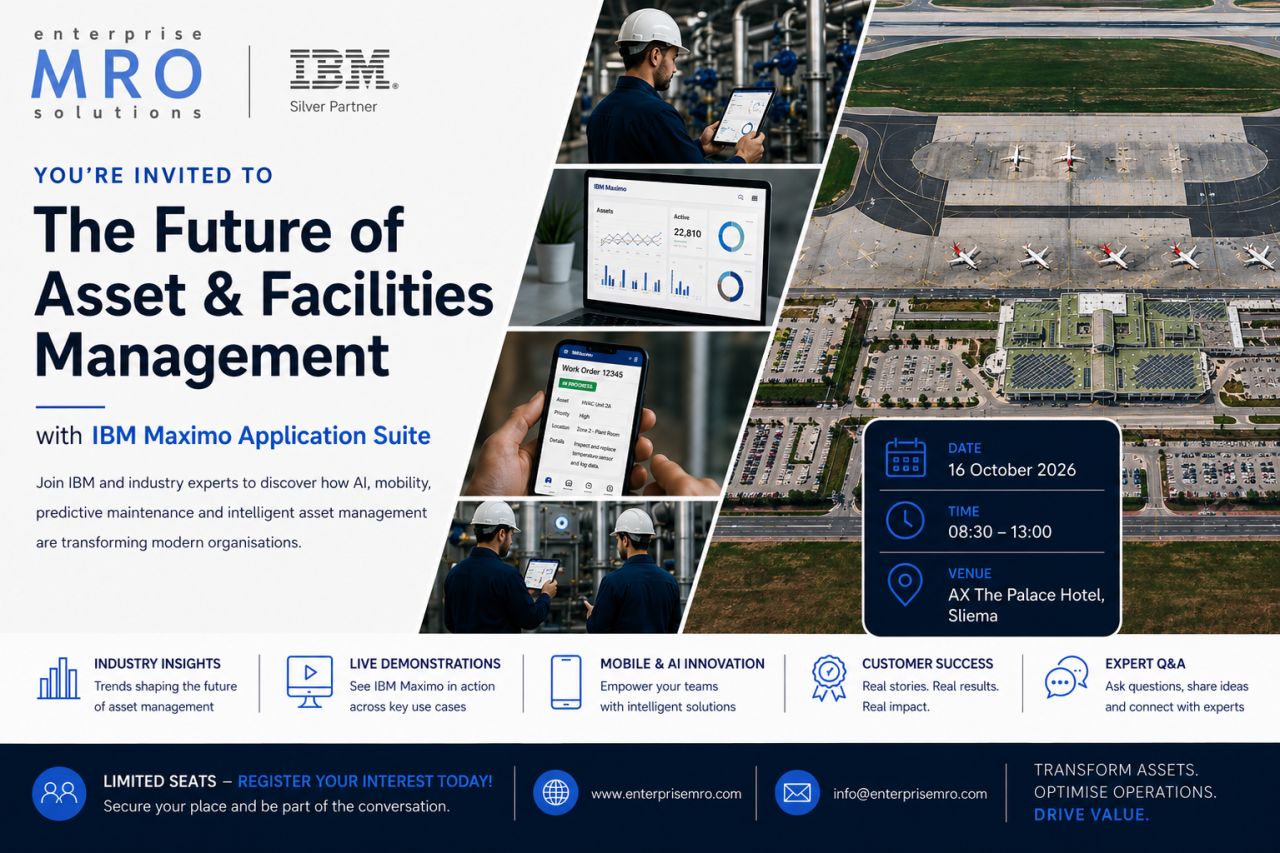 The Future of Asset & Facilities Management with IBM Maximo Application Suite